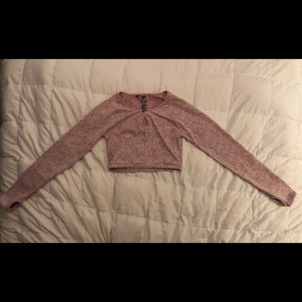 Gymshark long sleeve crop top